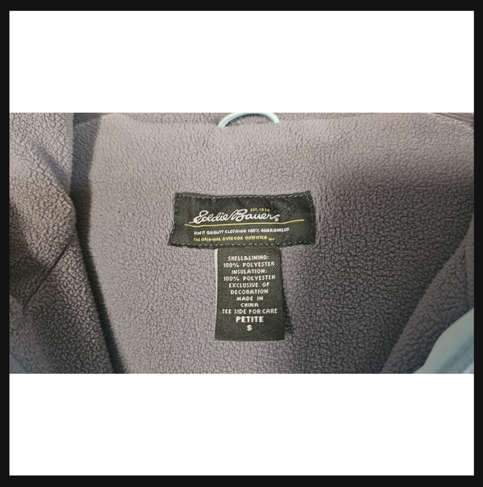 Eddie Bauer Green Hooded Women's Jacket - Picture 2 of 7